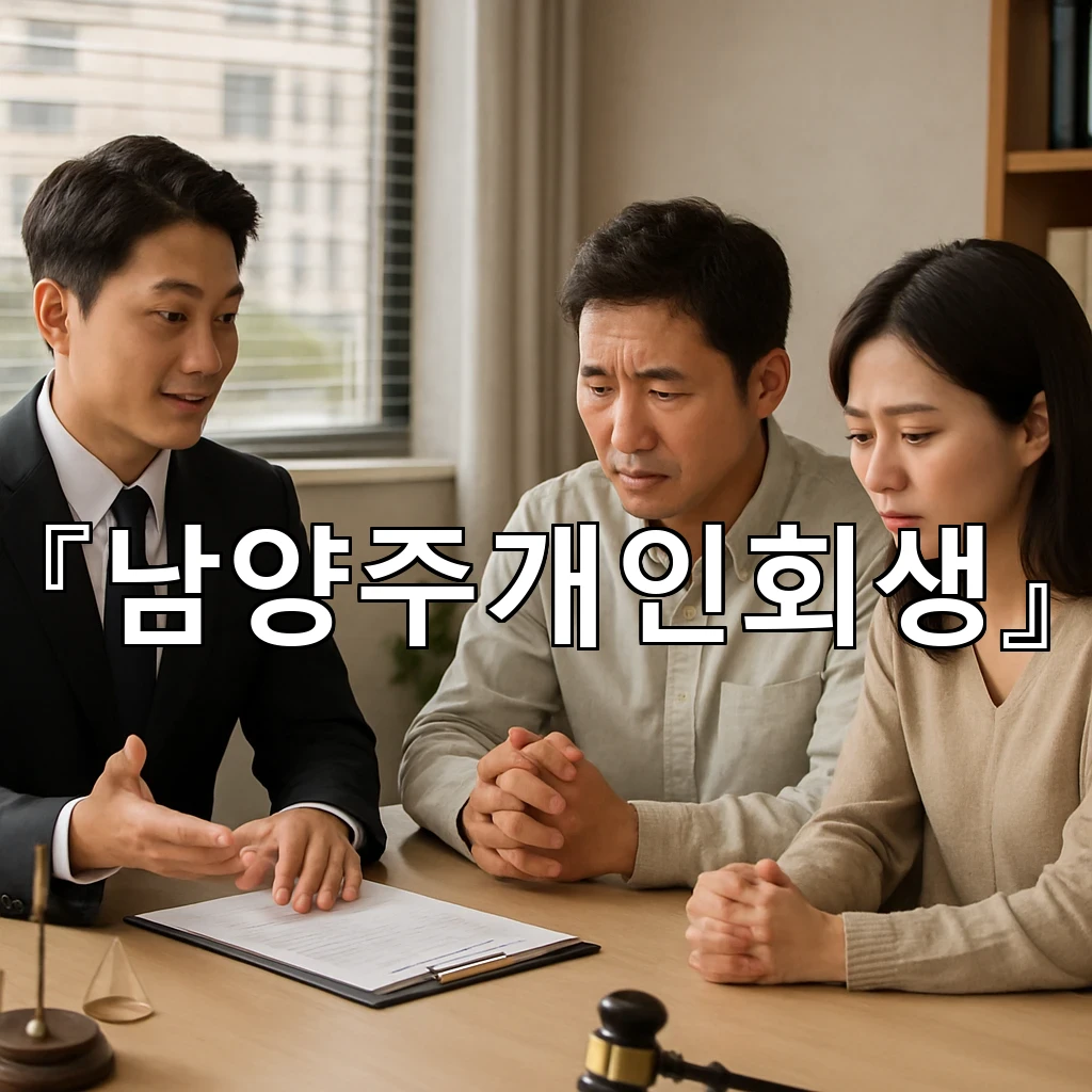남양주개인회생 다시 시작을 준비하는 사람들을 위한 흐름 정리