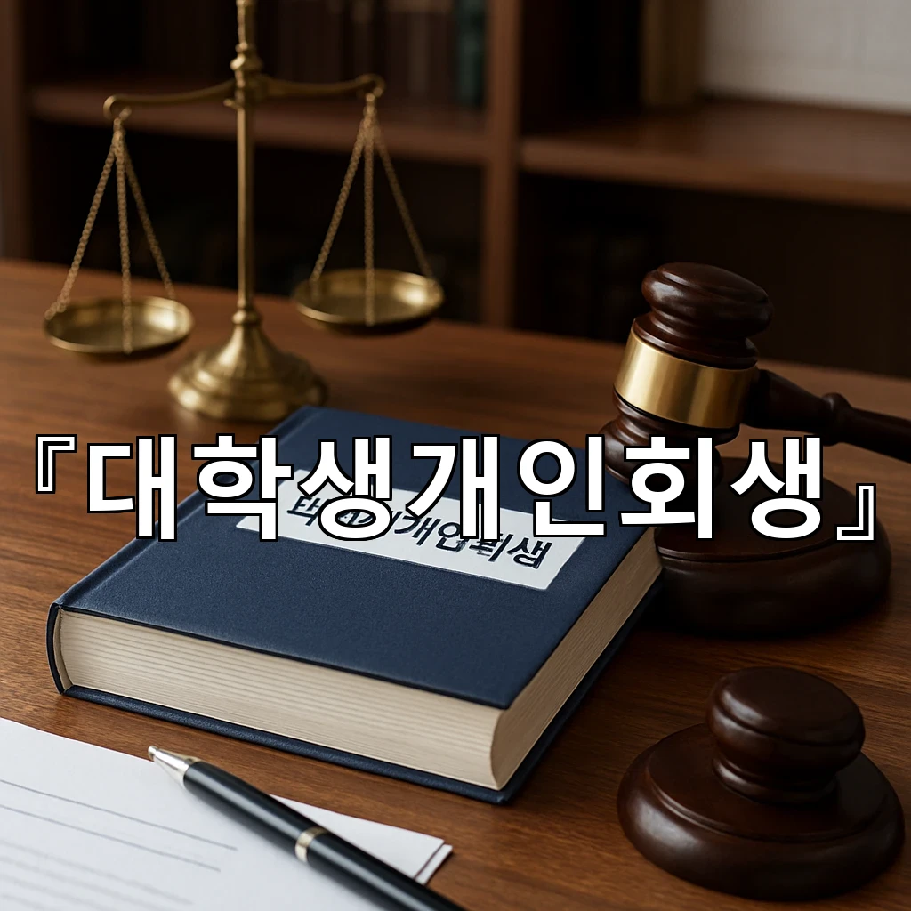 대학생개인회생 수업과 아르바이트 병행 속에서 필요한 대응 순서