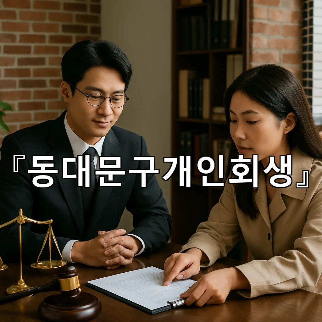 동대문구개인회생 서류부터 순서대로 정리하는 현실적인 안내문