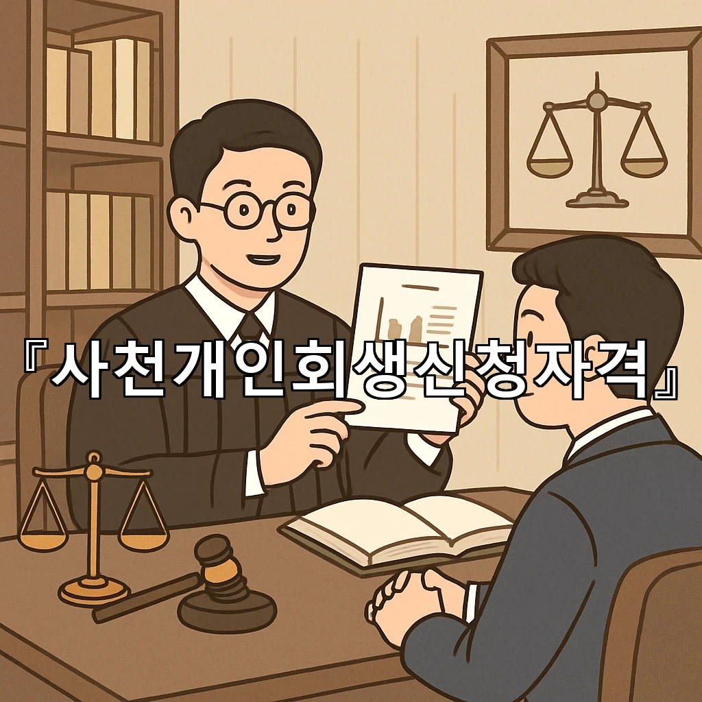 사천개인회생신청자격 상담 전후로 비교해보면 보이는 핵심 포인트