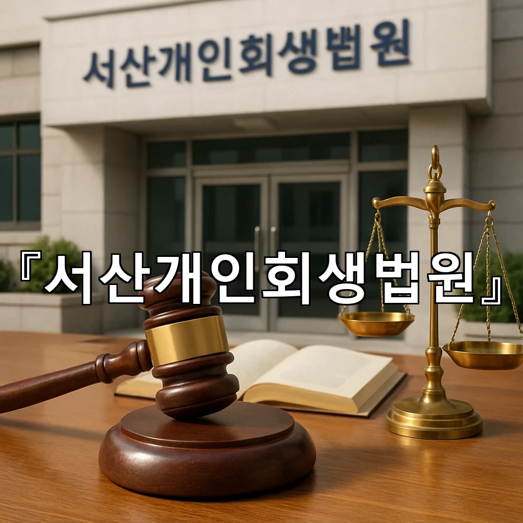 서산개인회생법원 접수 전 알아두면 좋은 진행 흐름 정리