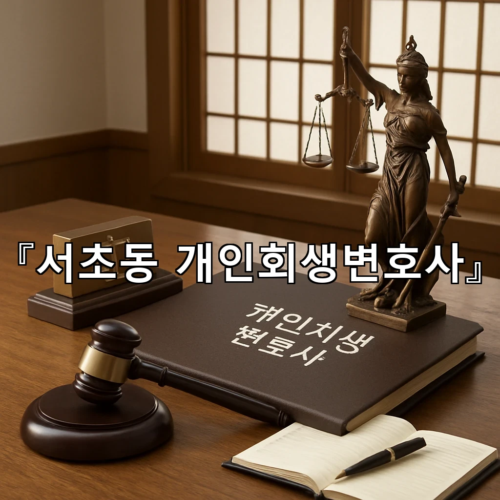 서초동개인회생변호사 처음 준비할 때 놓치기 쉬운 기준 정리