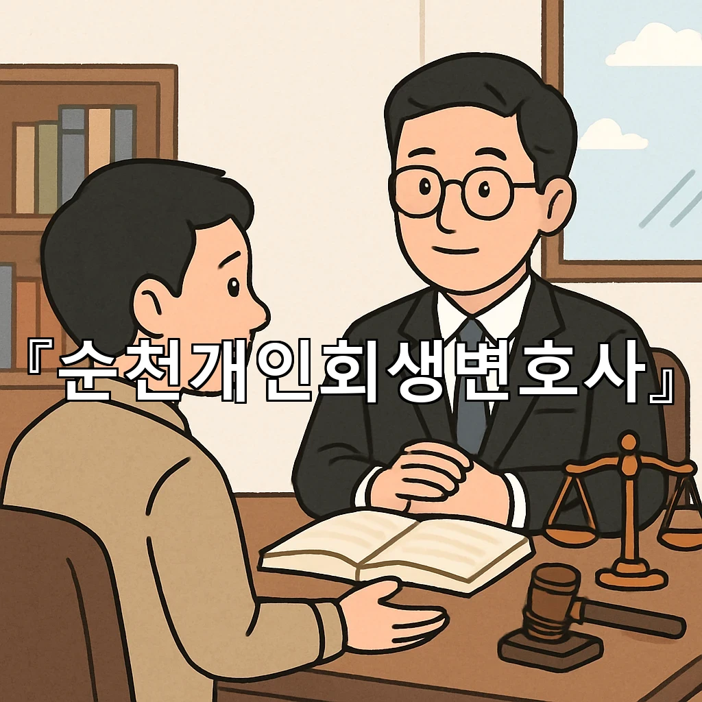 순천개인회생변호사 선택 전 알아두면 좋은 생활 기준과 절차