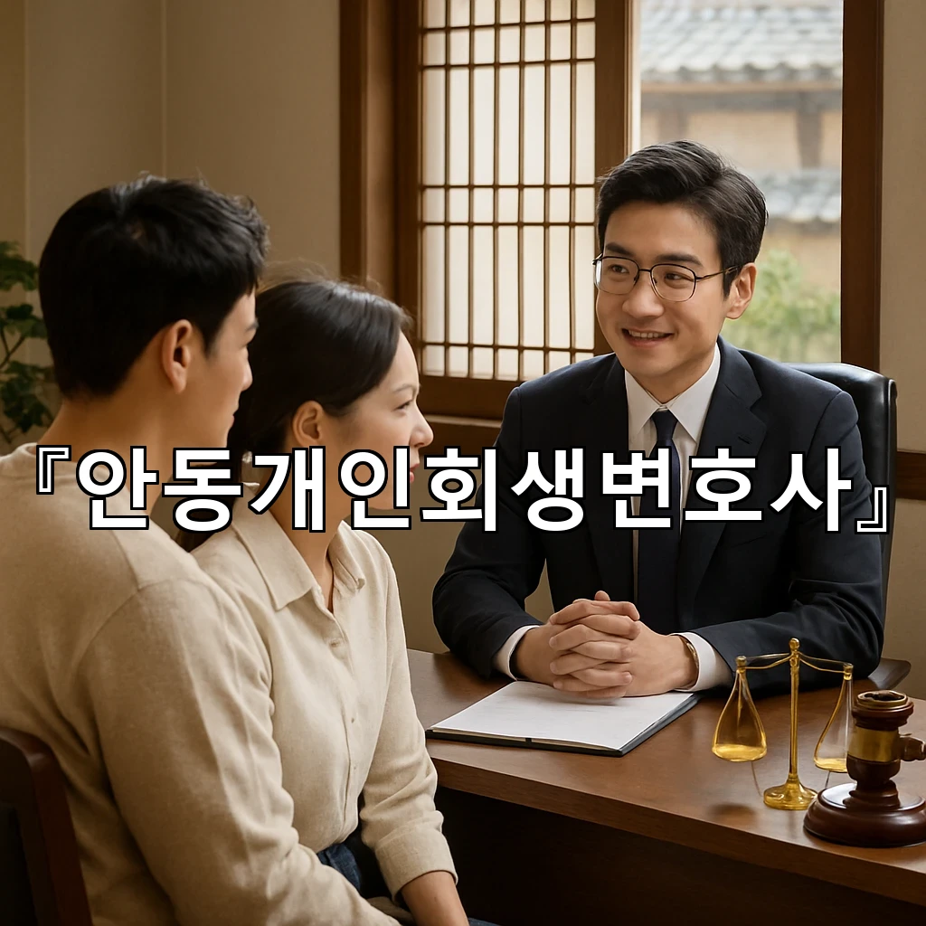 안동개인회생변호사 길을 잃은 채무자에게 필요한 첫 정리의 기준