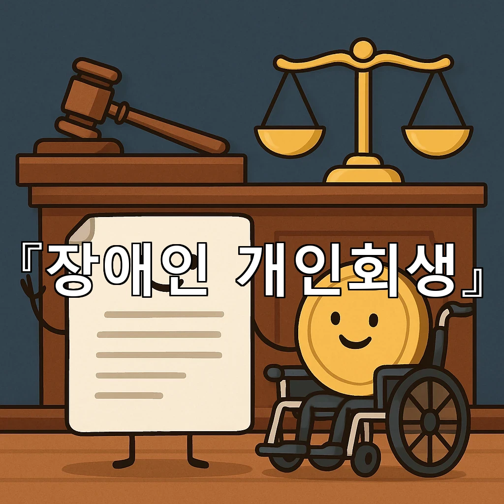 장애인개인회생 생활을 지키는 상환 계획 세우는 법 안내서