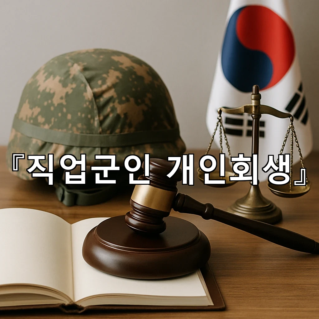 직업군인개인회생 복무 사이에 정리하는 재정 점검의 실제 방법