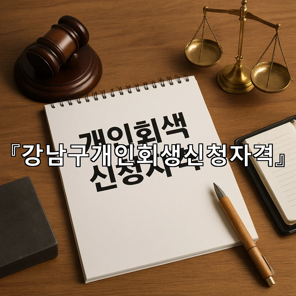 강남구개인회생신청자격 서류보다 먼저 살펴볼 생활의 기준들