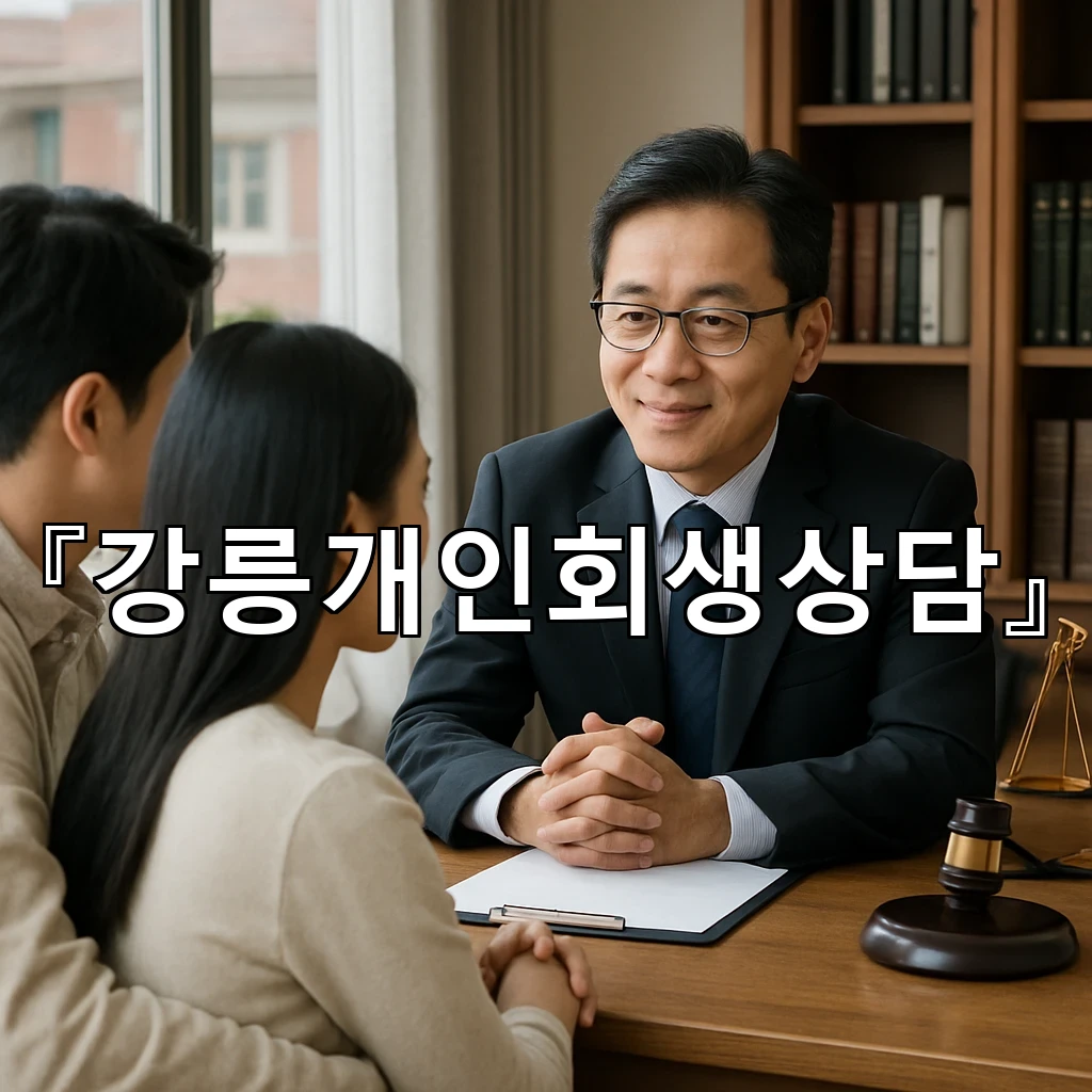 강릉개인회생상담 조건과 절차를 따져보며 나에게 맞는 해답 찾기