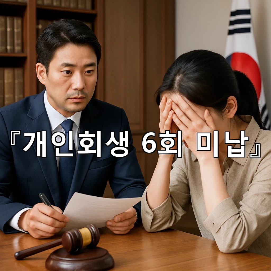 개인회생6회미납 반복된 지연 뒤에 점검할 서류와 일정의 순서