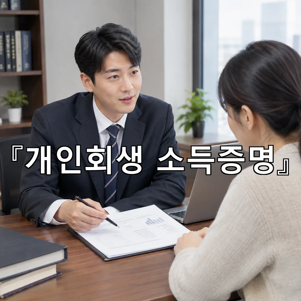 개인회생소득증명 준비할 때 놓치기 쉬운 항목과 정리 순서
