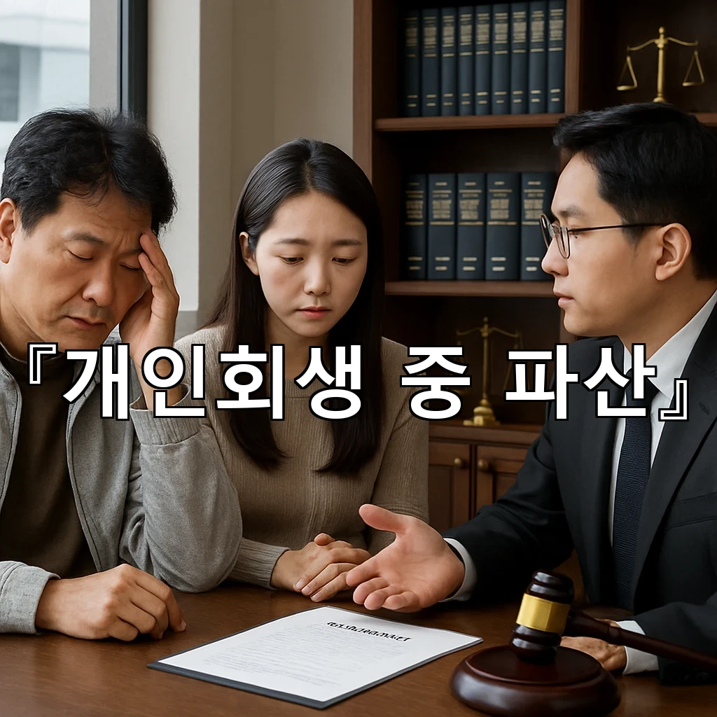 개인회생중파산 절차를 동시에 볼 때 먼저 챙길 점들 정리