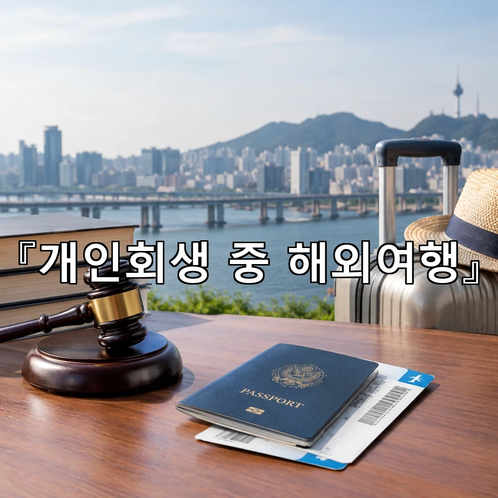 개인회생중해외여행 절차를 먼저 살펴야 하는 이유와 준비 순서