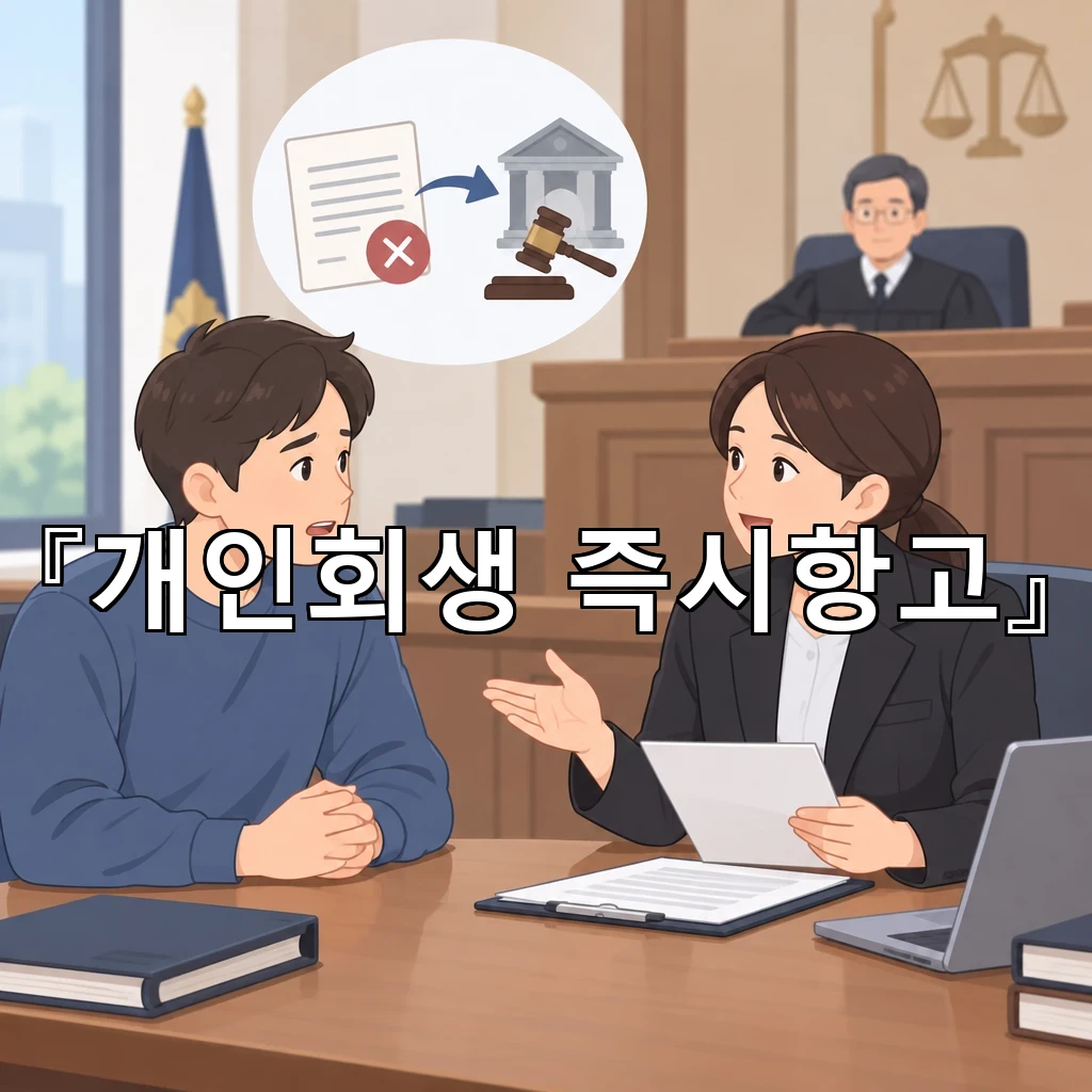 개인회생즉시항고 재판부가 보는 핵심 쟁점과 준비 흐름 정리