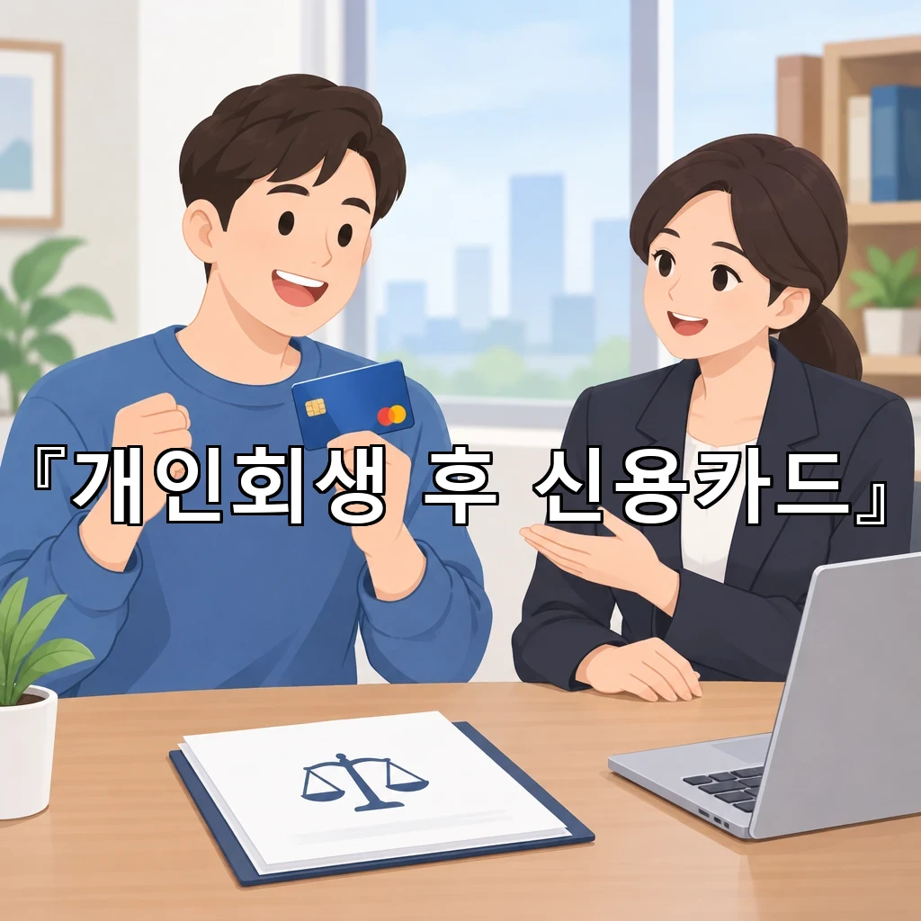 개인회생후신용카드 사용 흐름을 다시 읽는 실전 기준 정리