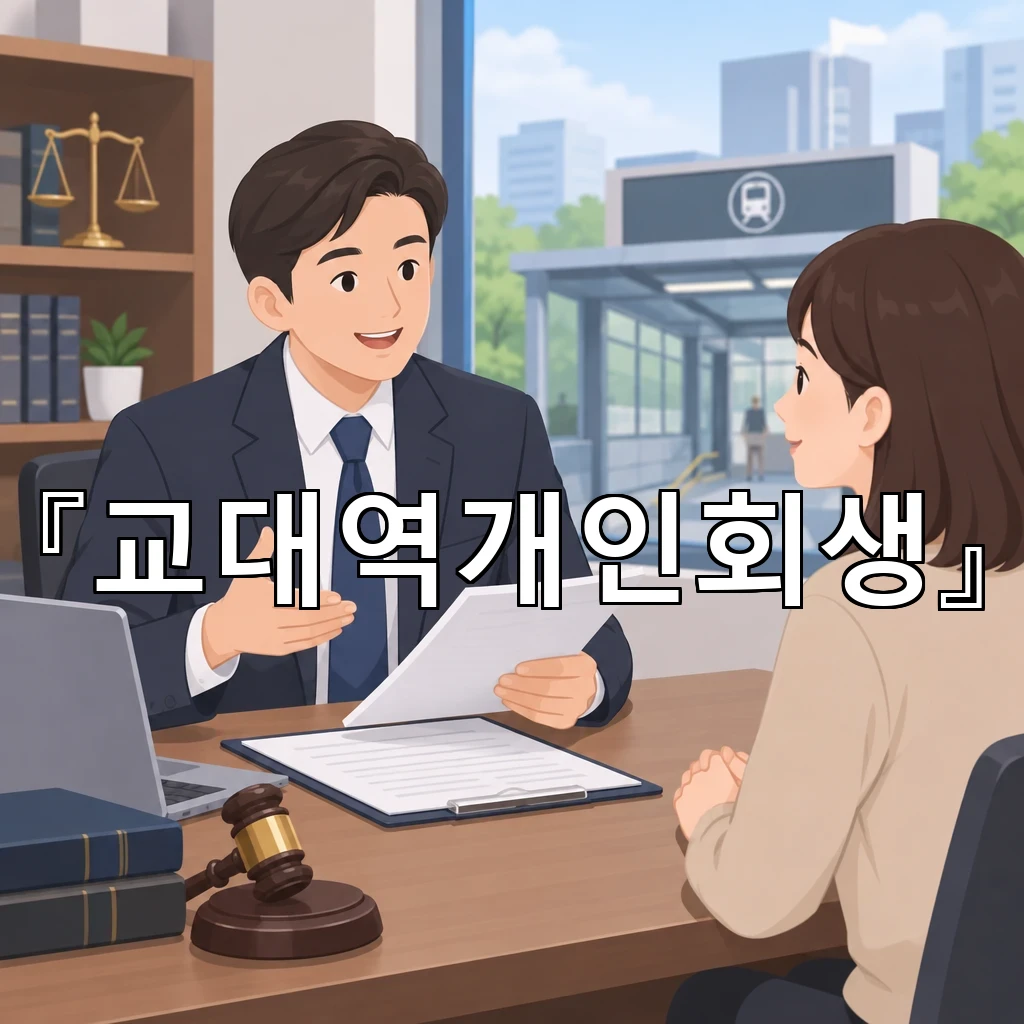 교대역개인회생 막막함을 줄이는 흐름과 서류 정리의 순서