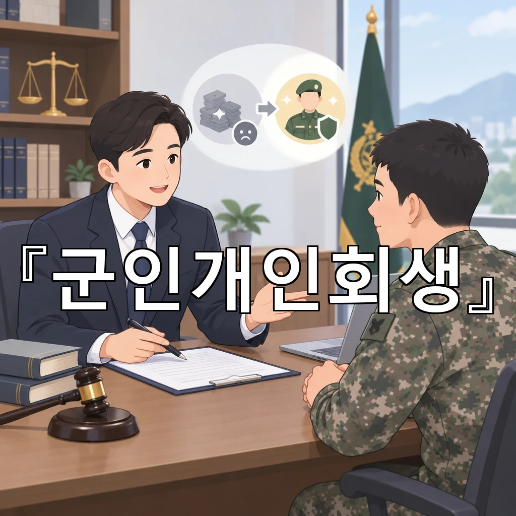 군인개인회생 복무 중 흔들린 재정 흐름 다시 세우는 길잡이