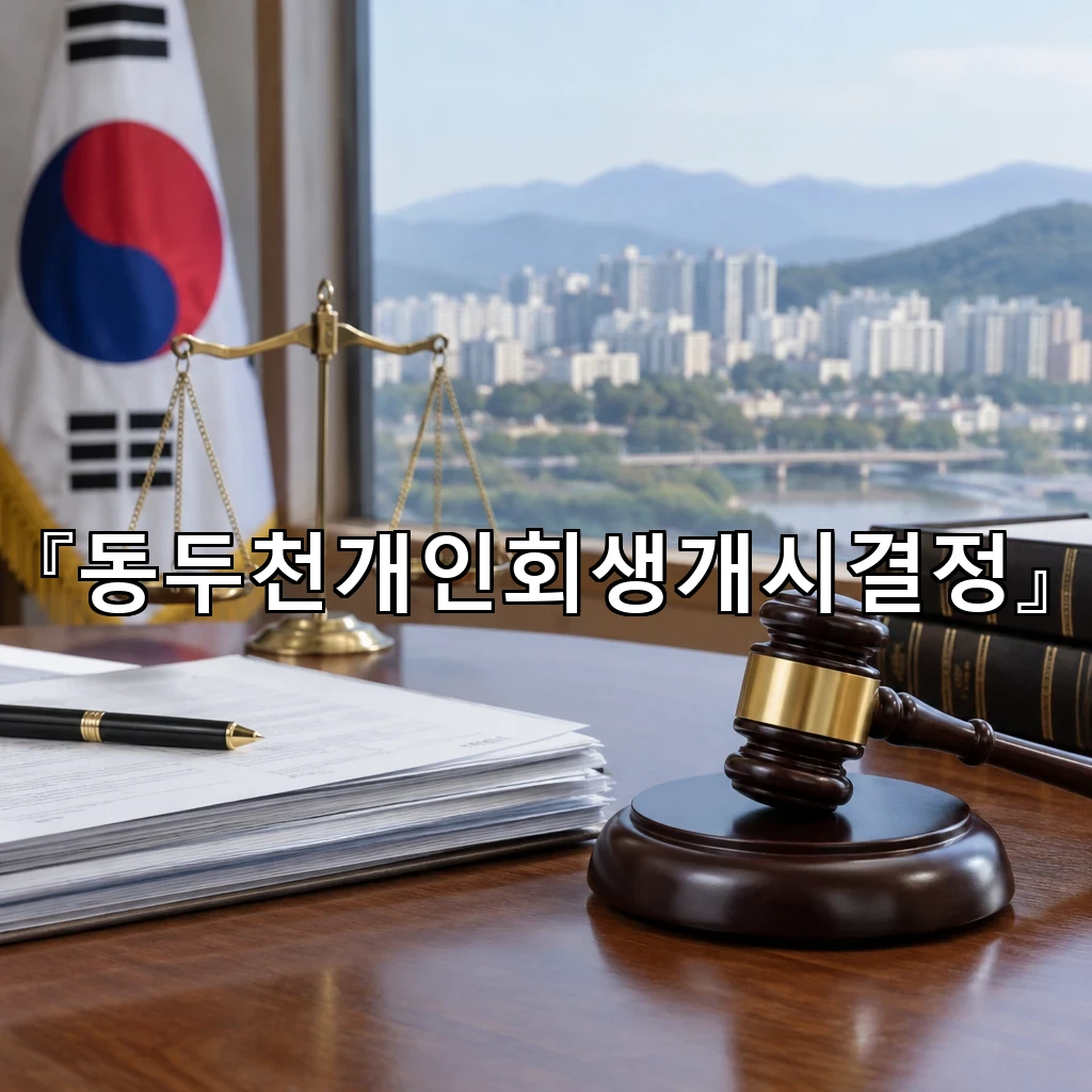 동두천개인회생개시결정 뒤 서류 정리로 흐름을 잡는 방법