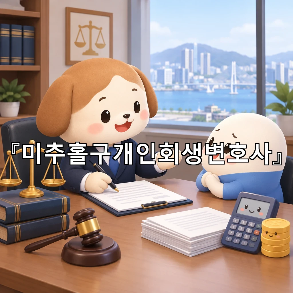 미추홀구개인회생변호사 혼자 버티지 말고 정리하는 생활의 첫걸음