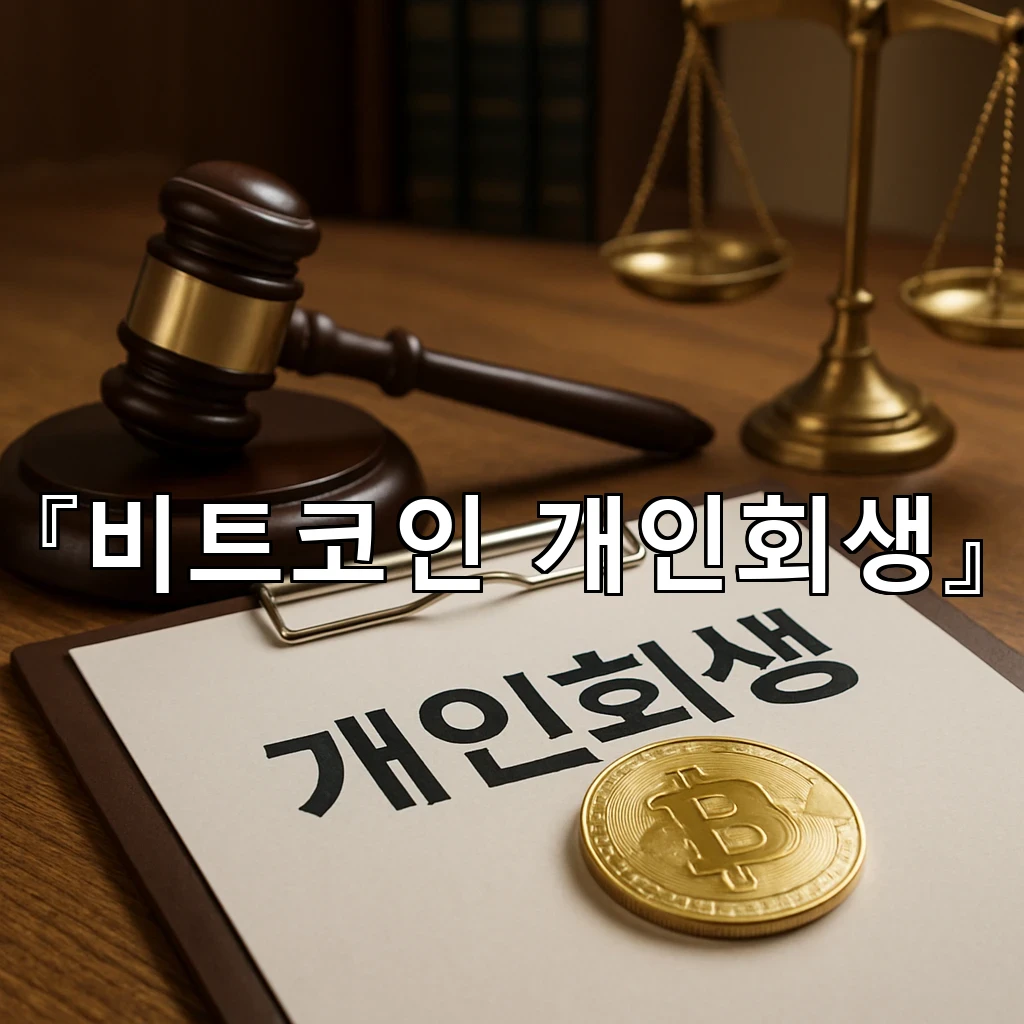비트코인개인회생 변동성 속에서 다시 세우는 생활의 기준점