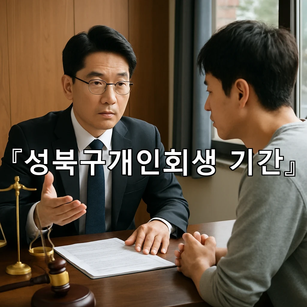 성북구개인회생기간 신청 전 확인할 현실적인 준비 포인트