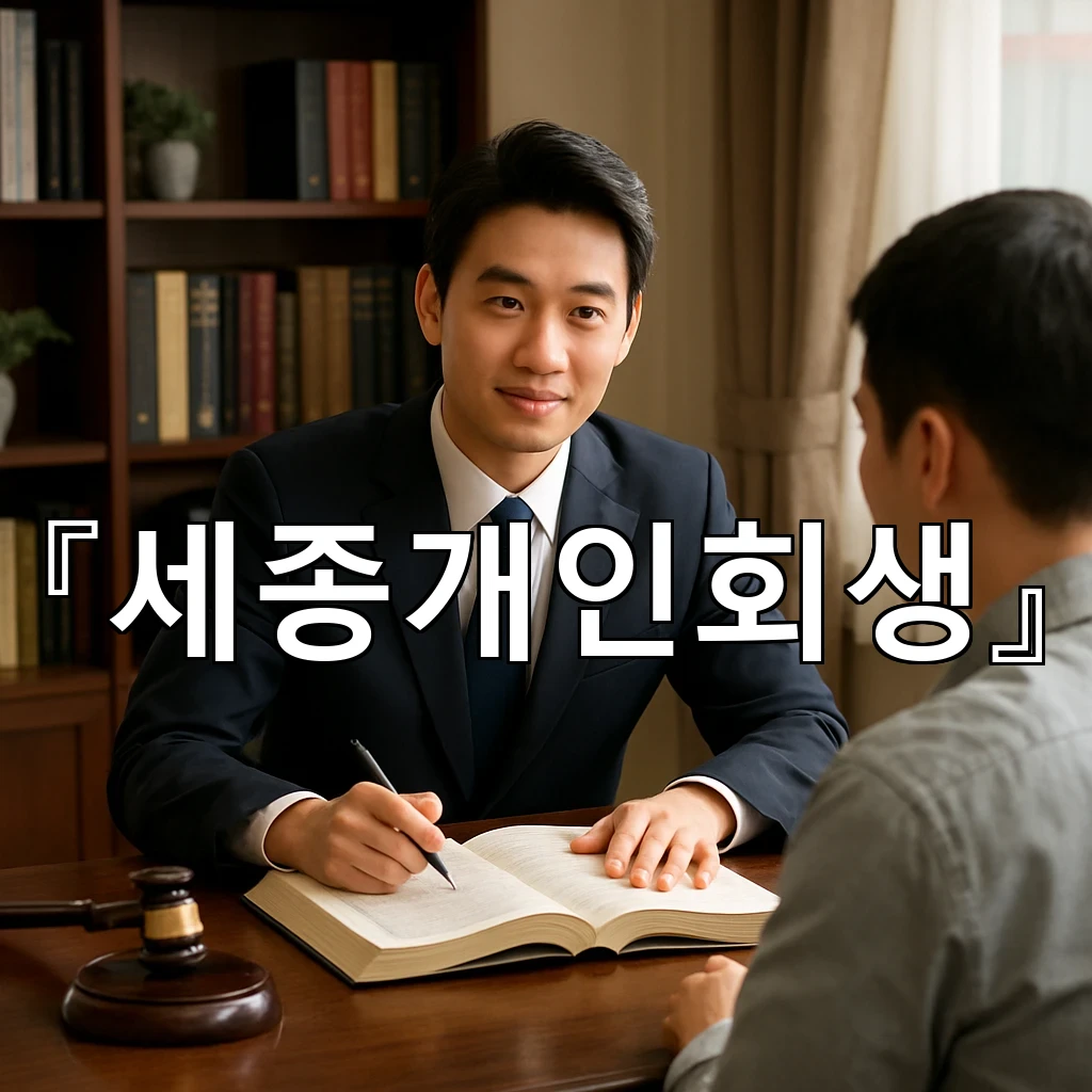 세종개인회생 시작 전 통장 흐름을 다시 읽는 실전 가이드