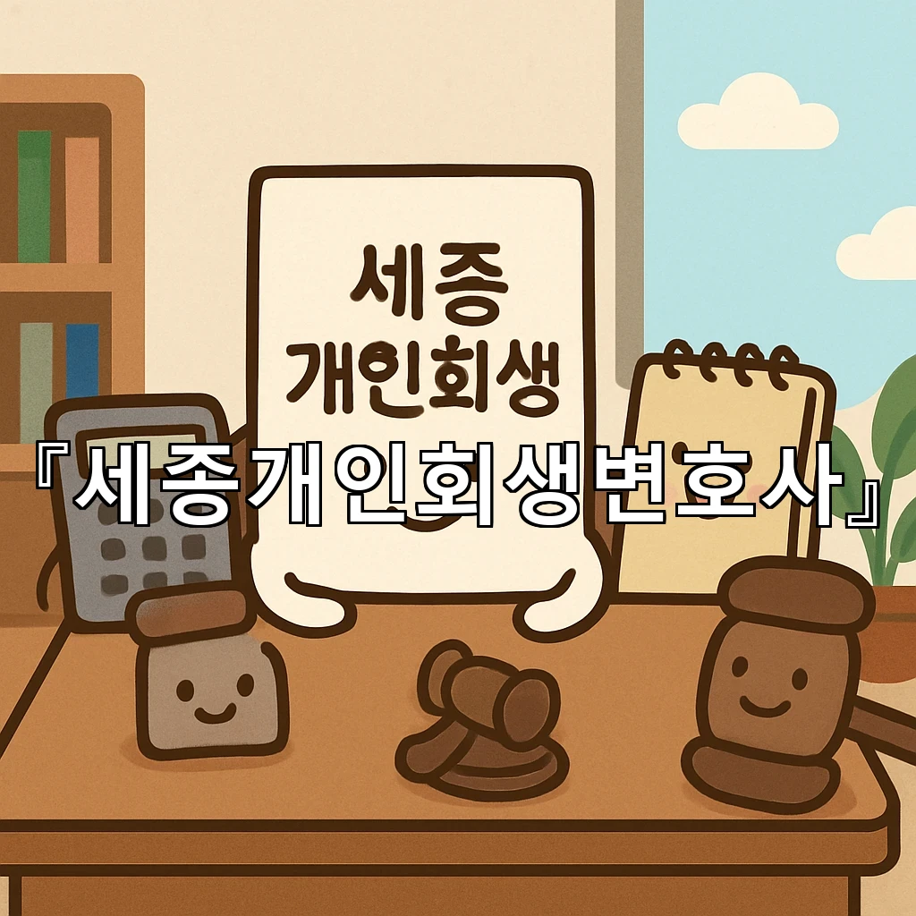 세종개인회생변호사 상담 전 마음을 정리하는 현실적인 점검법