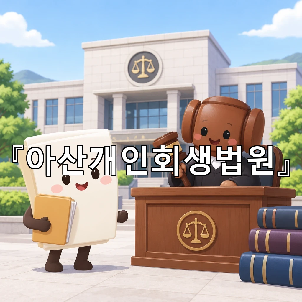 아산개인회생법원 신청 전 준비할 서류 흐름을 쉽게 정리한 안내