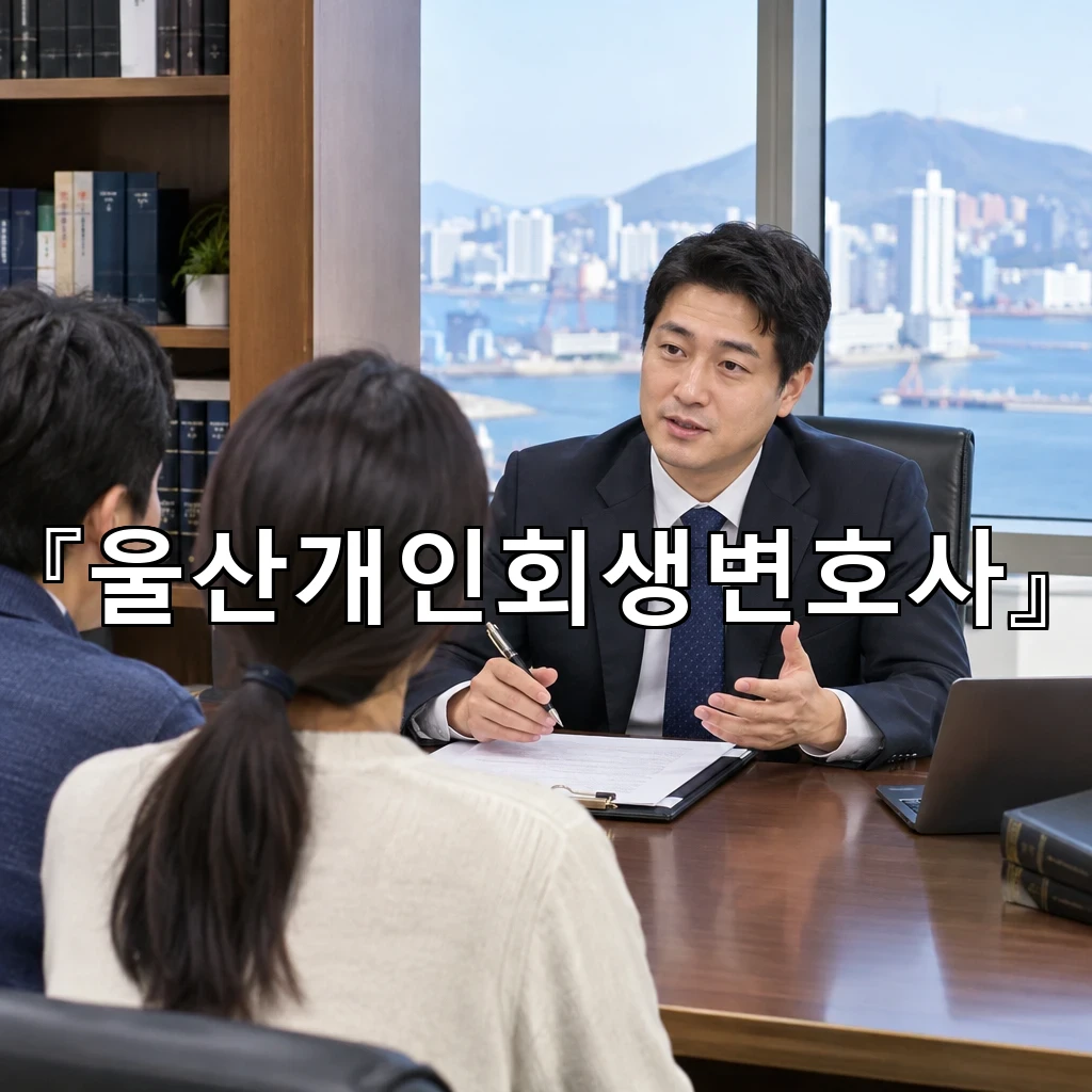 울산개인회생변호사 신청 전 살펴볼 서류와 생활 점검 항목